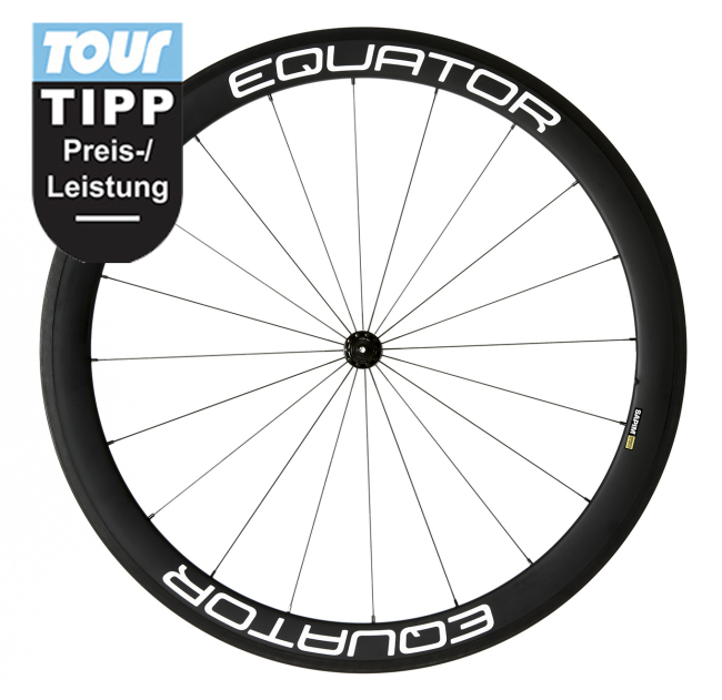 Preview: Equator 50C Carbon Laufradsatz Preview: Equator 50C Carbon Laufradsatz